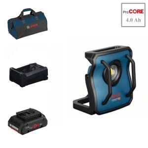 Bosch GLI 18V-4000 C 1x4 Ah ProCore Akülü Projectör Bez Çantalı