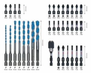 Bosch Impact Ctrl 35 Parça Karışık Set 2607017570