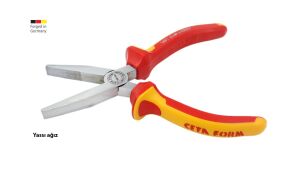 Ceta Form 160mm 1000 volt VDE İzoleli Yassı Kargaburun G17-18-0160