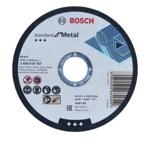 Bosch 115x1 mm Metal Kesme Taşı 100'lü Kutu 061599765H