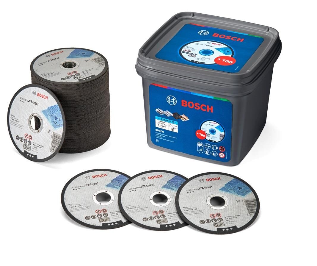 Bosch 115x1 mm Metal Kesme Taşı 100'lü Kutu 061599765H