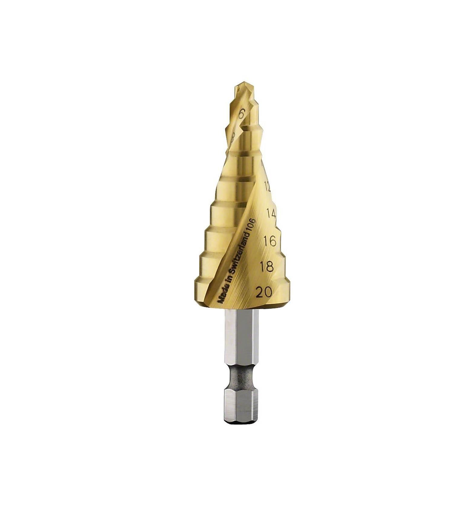 Bosch HSS-TiN 9 kademeli Matkap Ucu 4-20 mm 2608587433