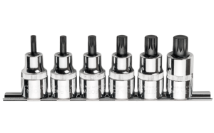 Ceta Form C28S-RX6 6 Parça 1/2” XZN Uçlu Lokma Takımı - Kısa Tip