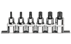 Ceta Form C28S-RX6 6 Parça 1/2” XZN Uçlu Lokma Takımı - Kısa Tip