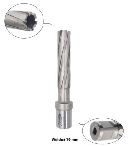 3Keego 18 x 75 mm TCT Uzun Elmas Manyetik Matkap Ucu HC75