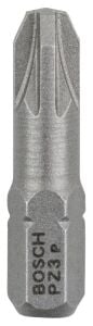 Bosch PZ3 25 mm 100'lü Yıldız Vidalama Ucu ExtraHard 2607001565