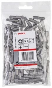 Bosch PZ3 25 mm 100'lü Yıldız Vidalama Ucu ExtraHard 2607001565