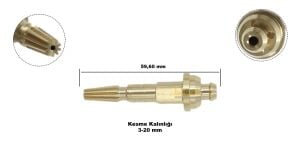 Yıldız Kesme İç Lülesi 3-20mm Propan - Oksijen 44043