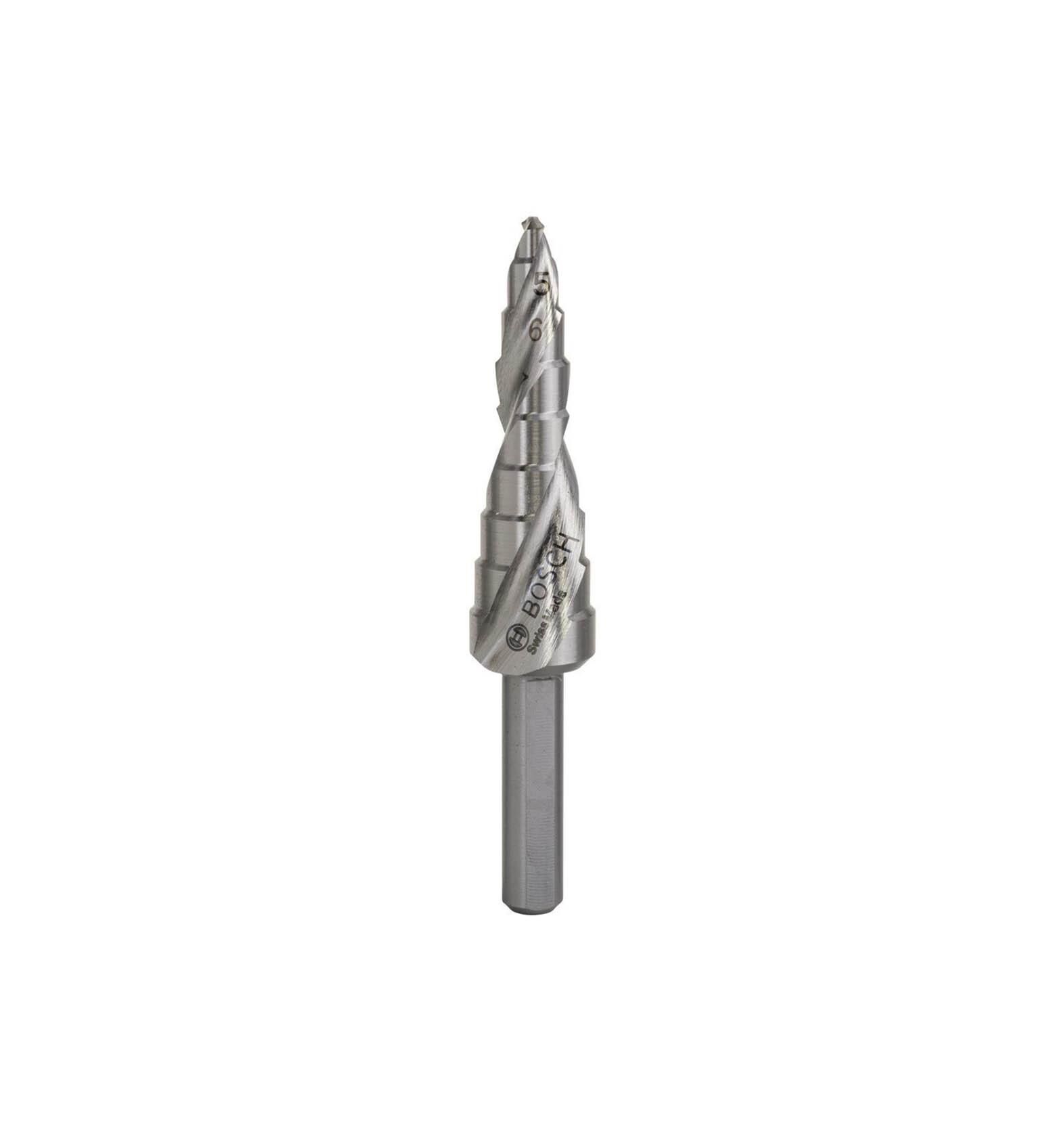 Bosch HSS 9 kademeli Matkap Ucu 4-12 mm 2608587425