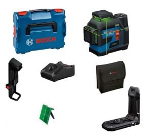 Bosch GLL 12V-100-33 CG Akülü 3x360° Yeşil Çizgi Lazeri L-Boxx 0601065401