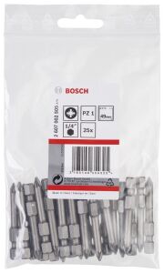 Bosch PZ1 49 mm 25'li Bits Uç ExtraHard 2607002505