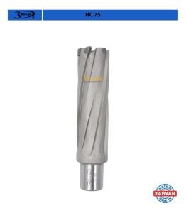 3Keego 26 X 75 mm TCT Uzun Elmas Manyetik Matkap Ucu HC75