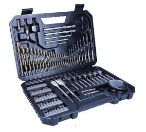 Bosch 103 Parça Ahşap-Metal-Duvar Matkap Ucu ve Bits Seti 2607017367