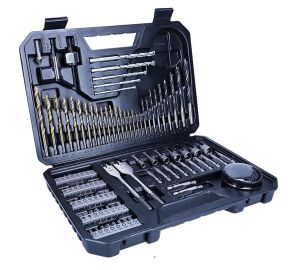 Bosch 103 Parça Ahşap-Metal-Duvar Matkap Ucu ve Bits Seti 2607017367