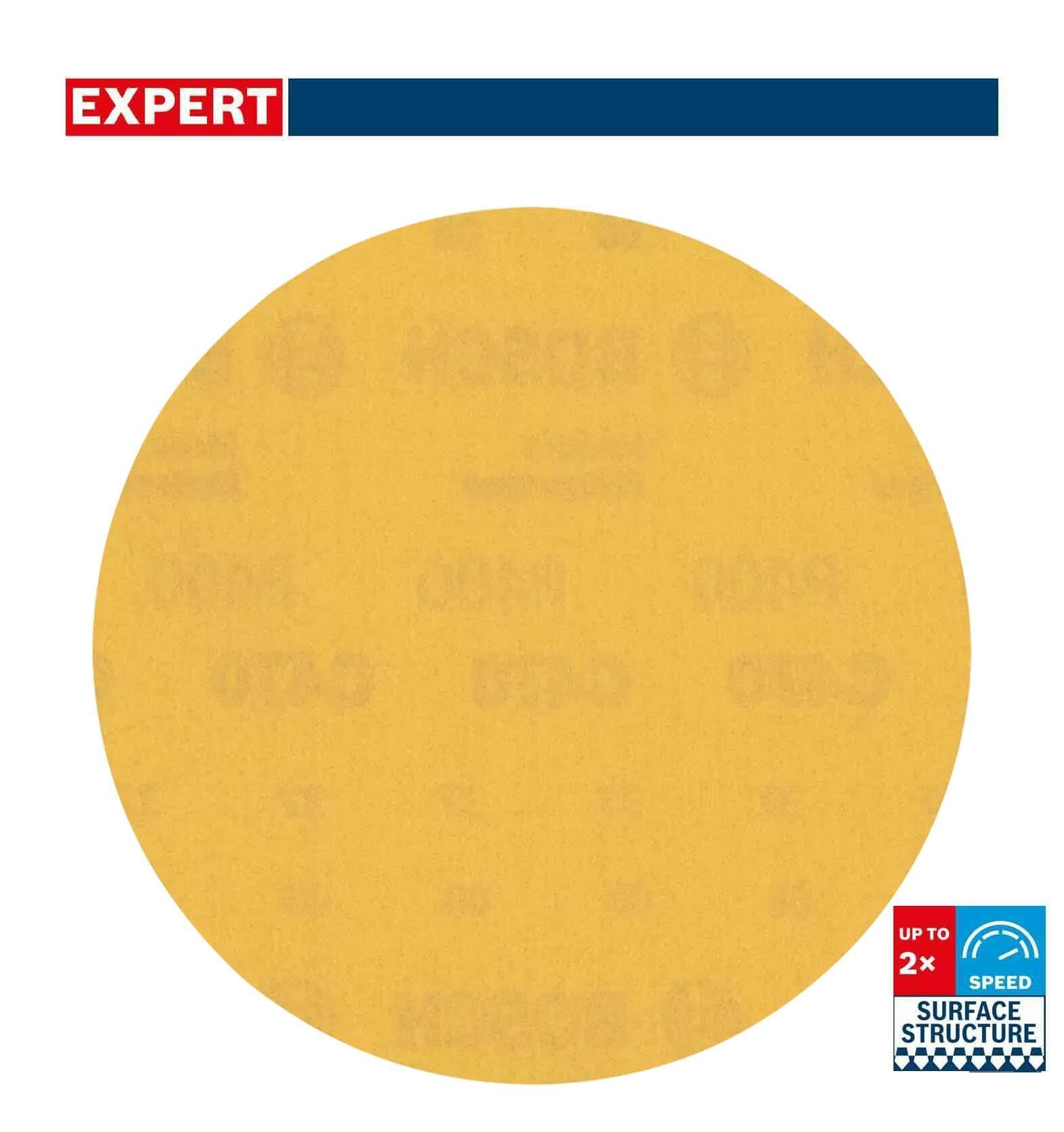 Bosch Expert C470 125 mm 400 Kum Deliksiz Kum Zımpara Kağıdı 50li 2608901156