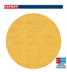 Bosch Expert C470 125 mm 400 Kum Deliksiz Kum Zımpara Kağıdı 50li 2608901156