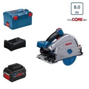 Bosch GKT 18V-52 GC 1x8 Ah Procore 18V Akülü Daldırmalı Testere L-Boxx