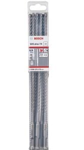 Bosch 6,5 x 265 mm 10'lu SDS Plus-7X 4 Elmaslı Özel Matkap Ucu 2608576179