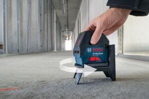Bosch GCL 2-50+LR 6 Alıcılı Nokta-Artı Çizgi Hizalama Lazeri 0601066F01