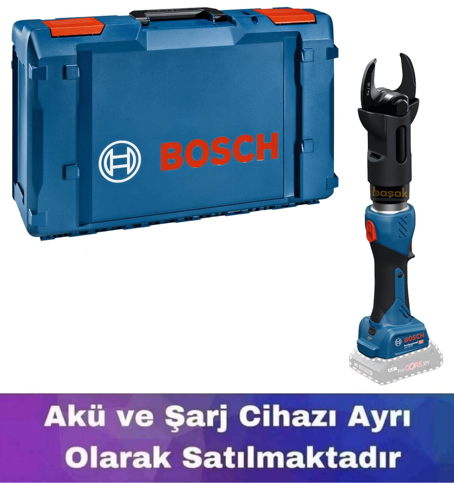 Bosch GKH 18V-50 Akülü Hidrolik Kablo Kesici (Solo) 06019P0000