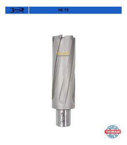 3Keego 30 X 75 mm TCT Uzun Elmas Manyetik Matkap Ucu HC75