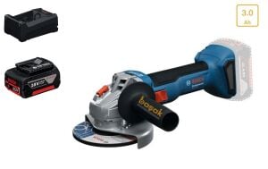Bosch GWS 18V-8 Tek Akülü Avuç Taşlama 115 mm 3 Ah