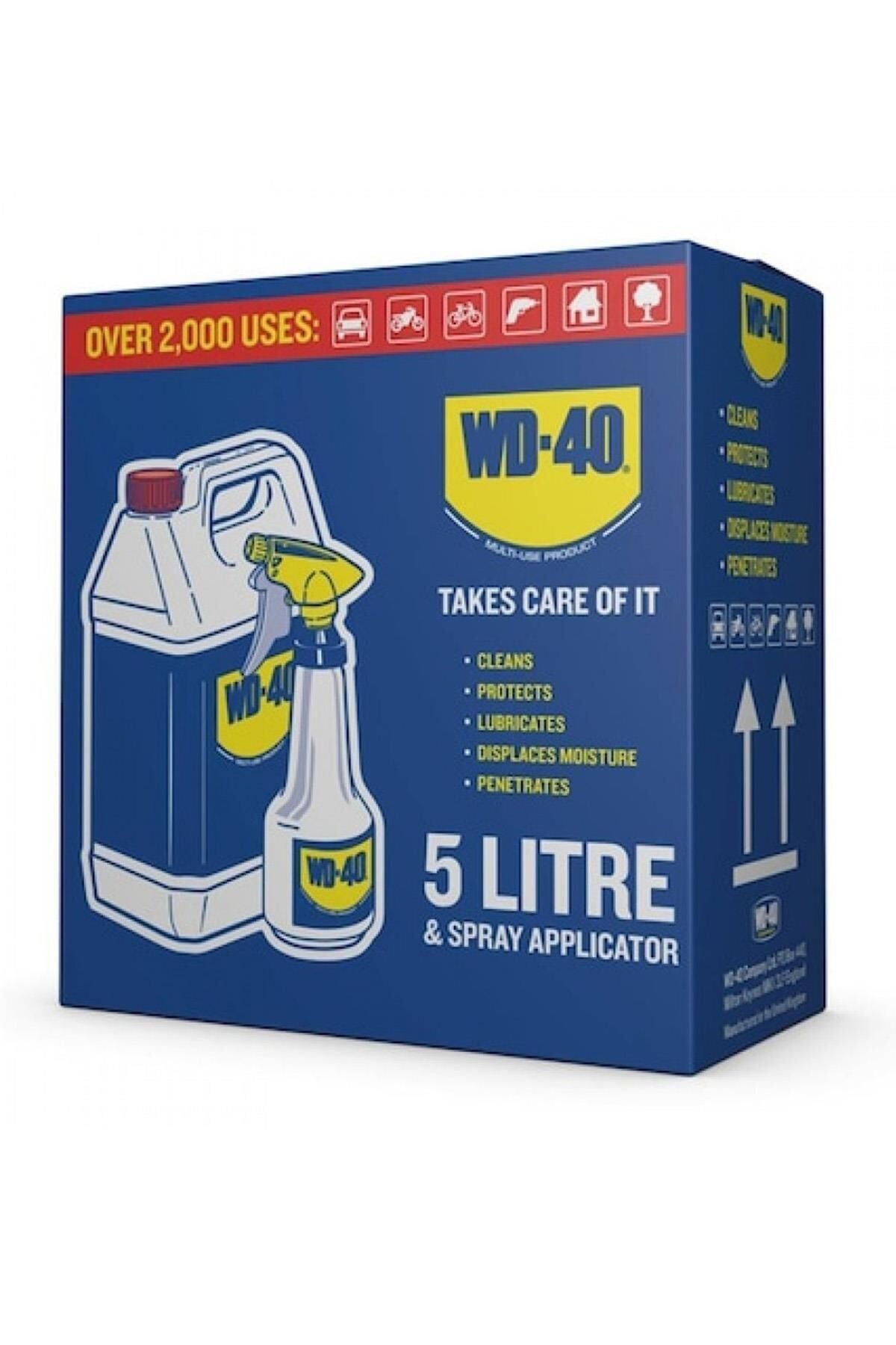 Wd 40 Koruyucu Yağlayici Pas Sökücü 5 Litre