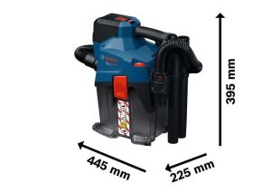 Bosch GAS 18V-6LS Akülü Toz Emme - Süpürge (Solo) 06019K2100
