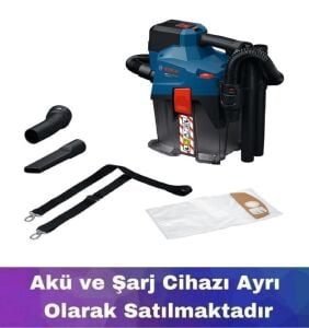 Bosch GAS 18V-6LS Akülü Toz Emme - Süpürge (Solo) 06019K2100