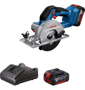 Bosch GKS 18V-51 140 mm Akülü Daire Testere 2x4 Ah. 06019M3122