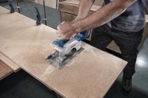 Bosch GKS 18V-51 140 mm Akülü Daire Testere 2x4 Ah. 06019M3122