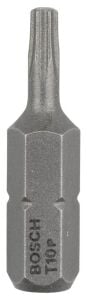 Bosch T10 25 mm 3'lü Torx Bits Uç ExtraHard 2607001604