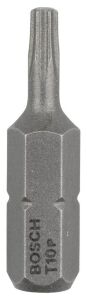 Bosch T10 25 mm 3'lü Torx Bits Uç ExtraHard 2607001604