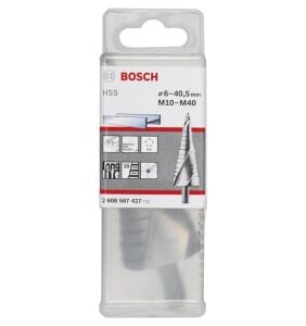 Bosch HSS 16 kademeli Matkap Ucu M10-M40 | 6 - 40,5mm 2608587427