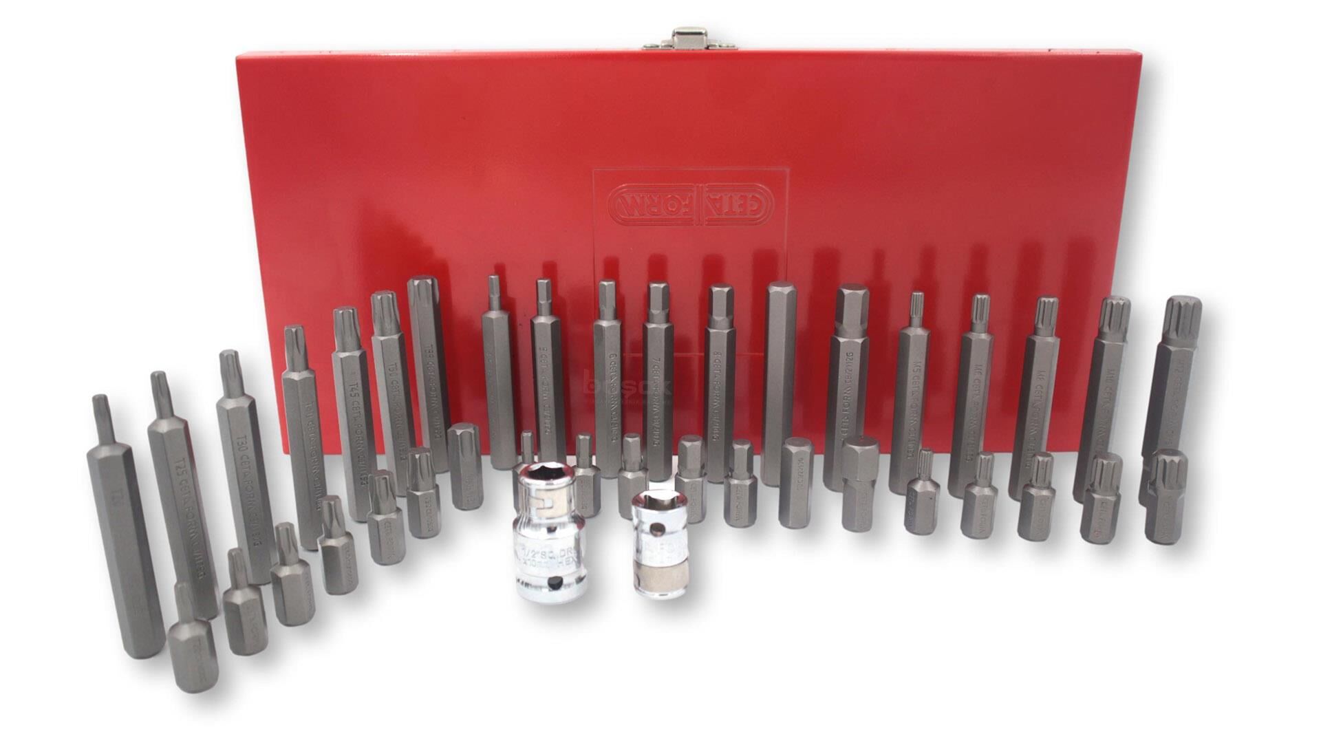 Ceta Form 40 Parça H10 TORX-Allen-XZN Bits Uç Takımı C28-SS40