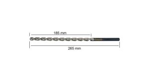 PTG 10.5x265 mm Çok Uzun Metal Matkap Ucu HSS DIN 1869 -1