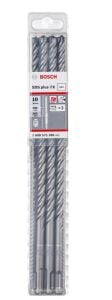 Bosch 10 x 265 mm 10'lu SDS Plus-7X 4 Elmaslı Özel Matkap Ucu 2608576186