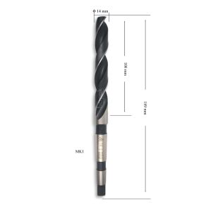 MTE 14 mm Mors Konik Saplı Matkap Ucu HSS (DIN 345)