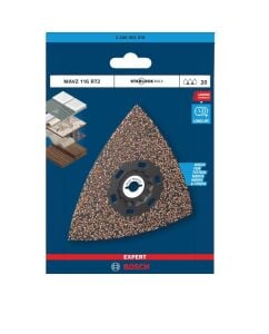 Bosch Expert MAVZ 116 RT2 StarlockMax Karbür Kaba Zımpara Plakası 20 Kum 2608902078
