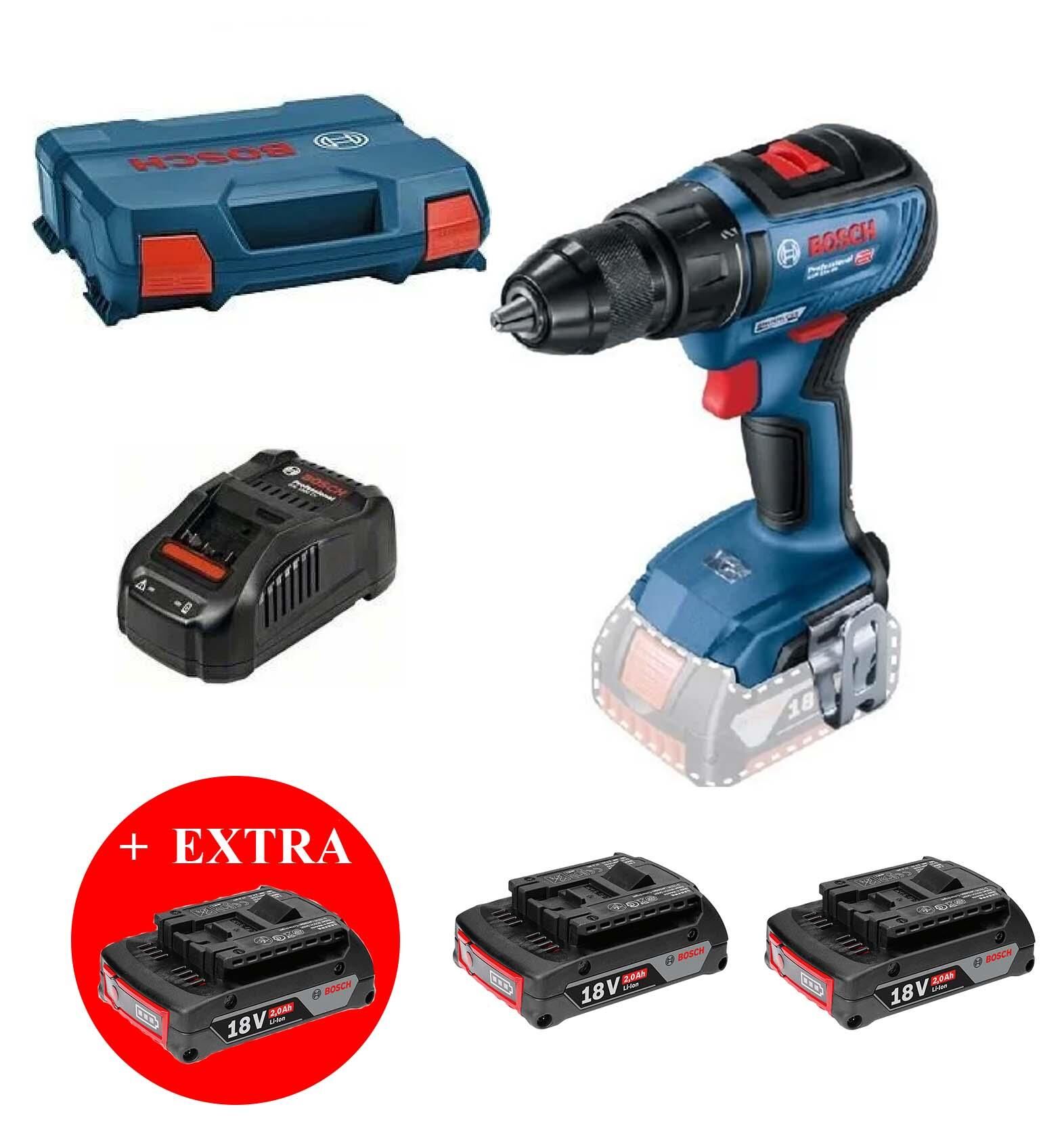 Bosch GSR 18V-50 3x2 Ah Akülü Vidalama 06019H5005