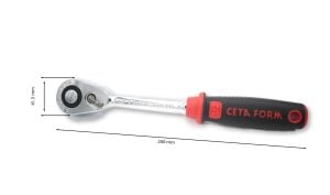 Ceta Form C21-12 1/2” Düğmeli Cırcır Kolu