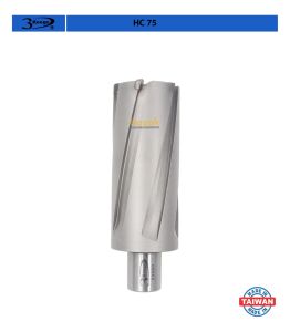 3Keego 38 X 75 mm TCT Uzun Elmas Manyetik Matkap Ucu HC75