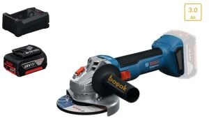 Bosch GWS 18V-8 Tek Akülü Avuç Taşlama 125 mm 3 Ah