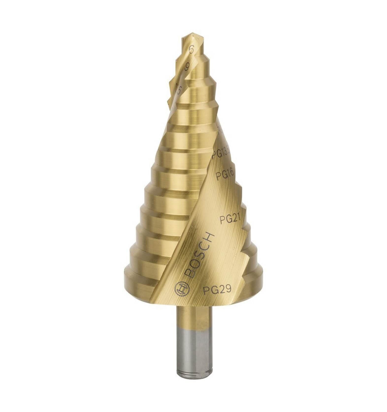 Bosch HSS-TiN 12 kademeli Matkap Ucu PG7-PG29 2608587435