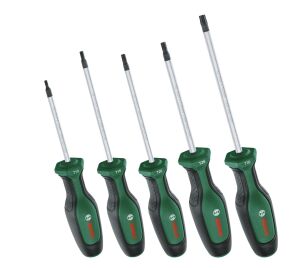 Bosch T10 - T30 Torx Tornavida Seti 5 Parça 1600A02BX6