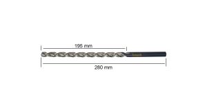 PTG 11.5x280 mm Çok Uzun Metal Matkap Ucu HSS DIN 1869 -1