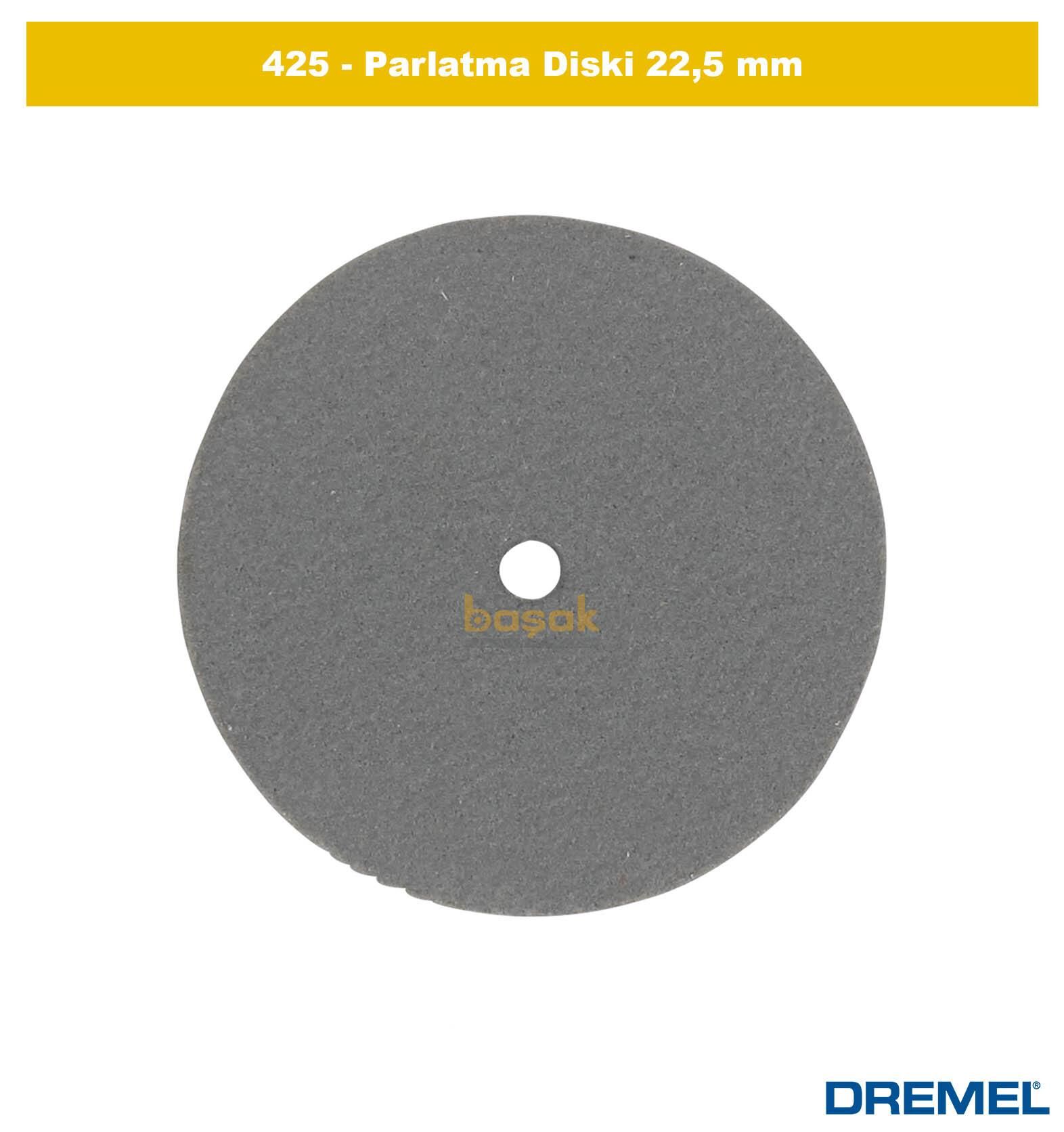 Dremel 425 Temizlik ve Polisaj Diski 22,5 mm (1 Adet)
