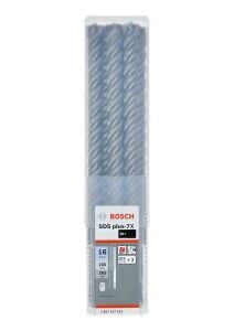 Bosch 16 x 265mm 10'lu SDS-Plus-7X Beton Matkap Ucu Dört Elmaslı 2607017531