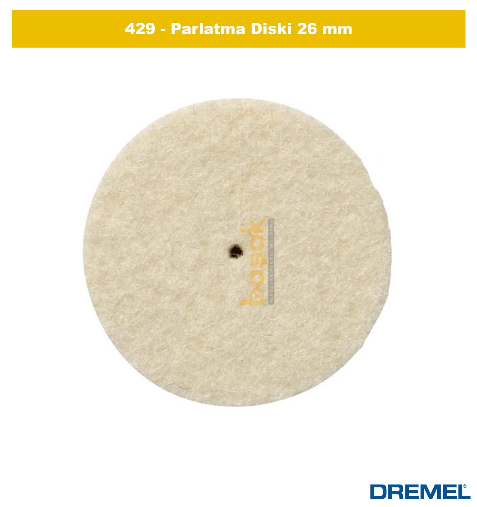 Dremel 429 Parlatma Diski 26 mm (1 Adet)