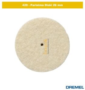 Dremel 429 Parlatma Diski 26 mm (1 Adet)